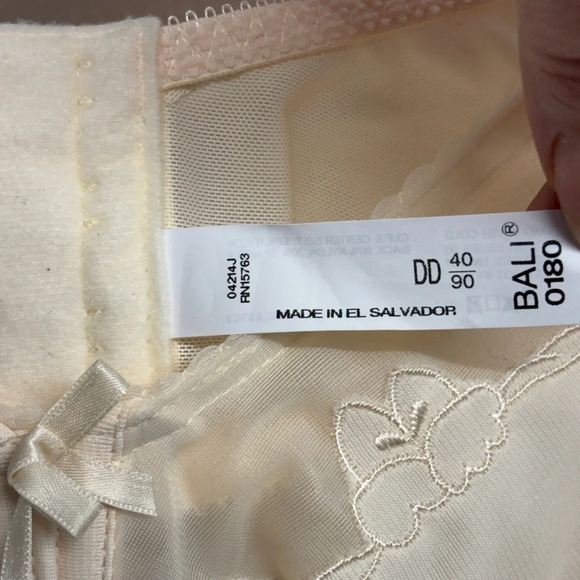 Flower Bali® Underwire Bra - 0180 38 DD Nude Ivory Cream - Picture 4 of 6